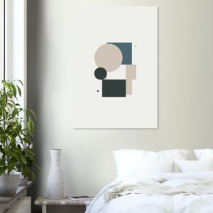 Exklusive minimalistische Leinwand-Kunstwerke von Simplify Art für ein modernes Zuhause
